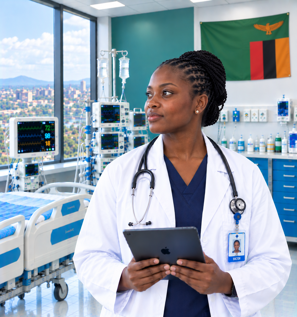 Medical equipment supplier for hospitals and healthcare facilities in Zambia